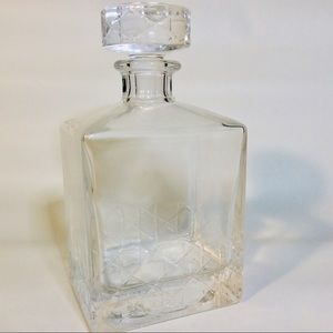 Vintage Kagami Crystal Suntory Decanter *DAMAGE*